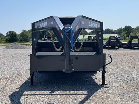 New 2027 Lamar Gooseneck Dump Trailer | 83" x 16' | 21K GVWR