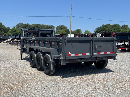 New 2027 Lamar Gooseneck Dump Trailer | 83" x 16' | 21K GVWR
