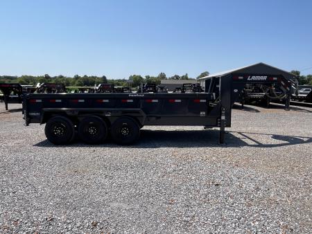 New 2027 Lamar Gooseneck Dump Trailer | 83" x 16' | 21K GVWR