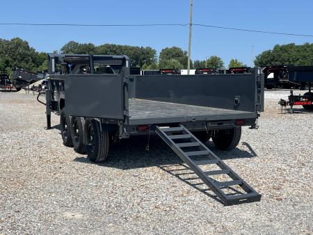 New 2027 Lamar Gooseneck Dump Trailer | 83" x 16' | 21K GVWR