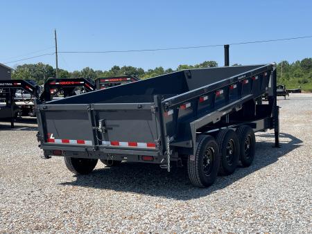 New 2027 Lamar Gooseneck Dump Trailer | 83" x 16' | 21K GVWR