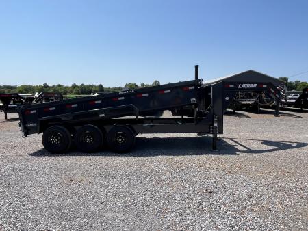 New 2027 Lamar Gooseneck Dump Trailer | 83" x 16' | 21K GVWR