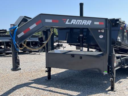 New 2027 Lamar Gooseneck Dump Trailer | 83" x 16' | 21K GVWR