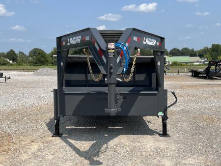 New 2027 Lamar Gooseneck Dump Trailer | 83" x 16' | 21K GVWR