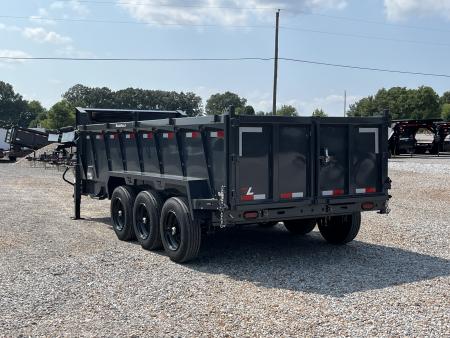 New 2027 Lamar Gooseneck Dump Trailer | 83" x 16' | 21K GVWR