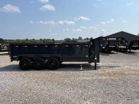 New 2027 Lamar Gooseneck Dump Trailer | 83" x 16' | 21K GVWR