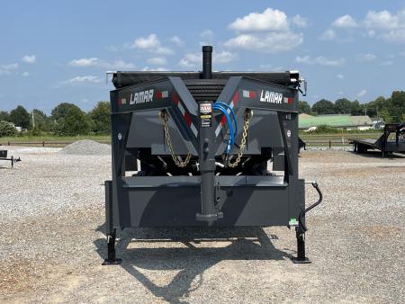 New 2027 Lamar Gooseneck Dump Trailer | 83" x 16' | 21K GVWR