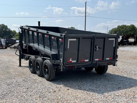 New 2027 Lamar Gooseneck Dump Trailer | 83" x 16' | 21K GVWR