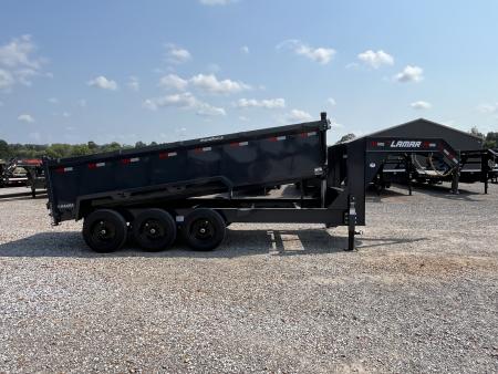 New 2027 Lamar Gooseneck Dump Trailer | 83" x 16' | 21K GVWR