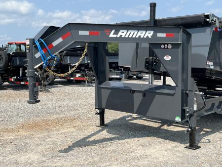New 2027 Lamar Gooseneck Dump Trailer | 83" x 16' | 21K GVWR