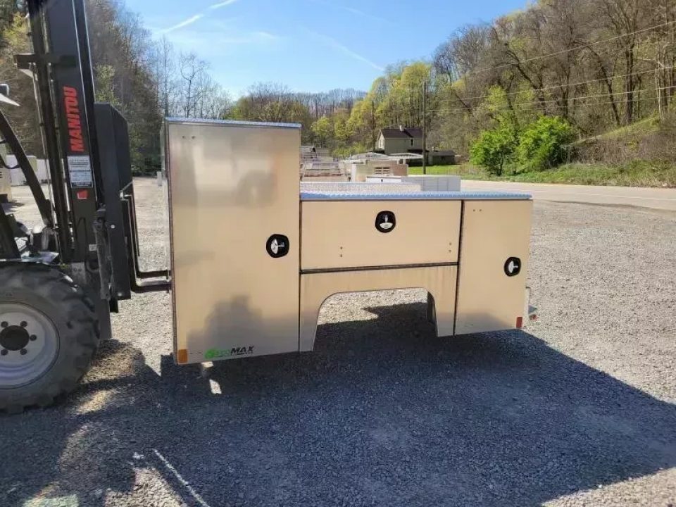 New Martin Truck Bodies Aluminum HFSB Service Body 8' SRW Tall Front Compartment