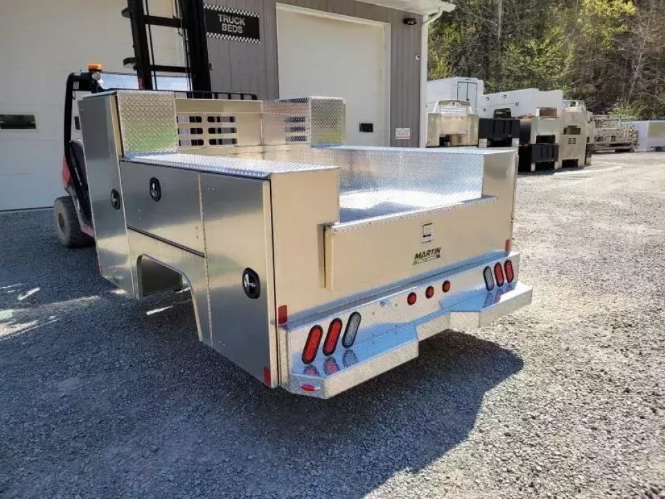 New Martin Truck Bodies Aluminum HFSB Service Body 8' SRW Tall Front Compartment