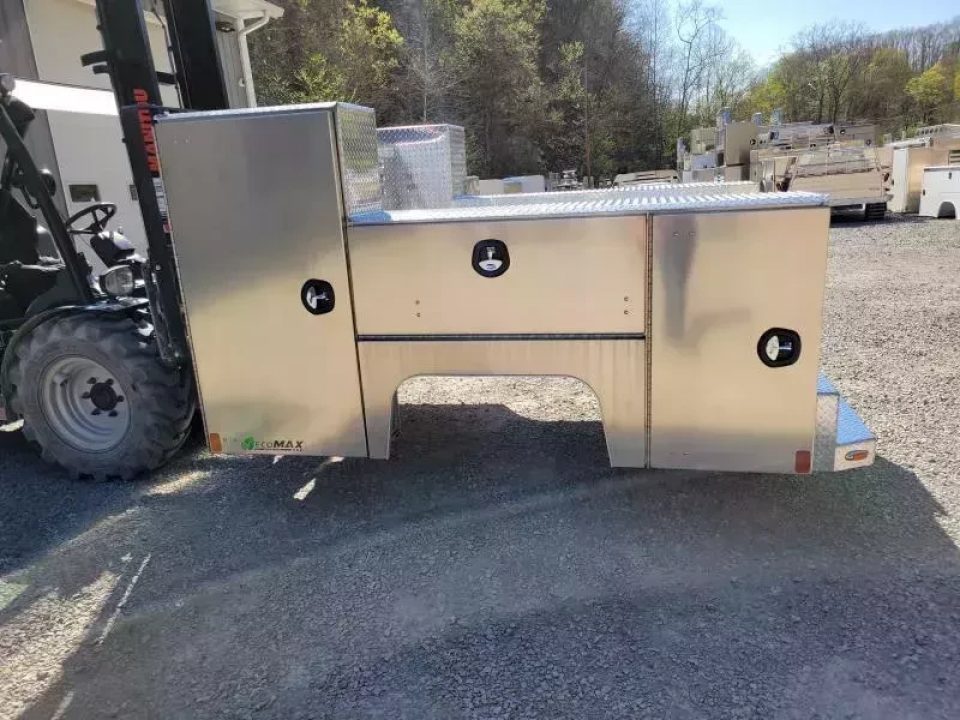 New Martin Truck Bodies Aluminum HFSB Service Body 8' SRW Tall Front Compartment