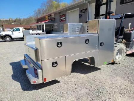 New Martin Truck Bodies Aluminum HFSB Service Body 8' SRW Tall Front Compartment