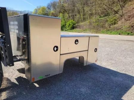 New Martin Truck Bodies Aluminum HFSB Service Body 8' SRW Tall Front Compartment