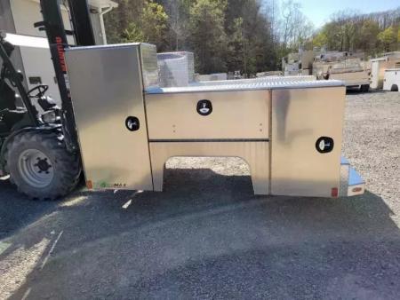 New Martin Truck Bodies Aluminum HFSB Service Body 8' SRW Tall Front Compartment