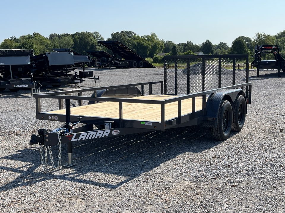 New 2027 Lamar Utility Trailer | 83" x 14' | 7K GVWR