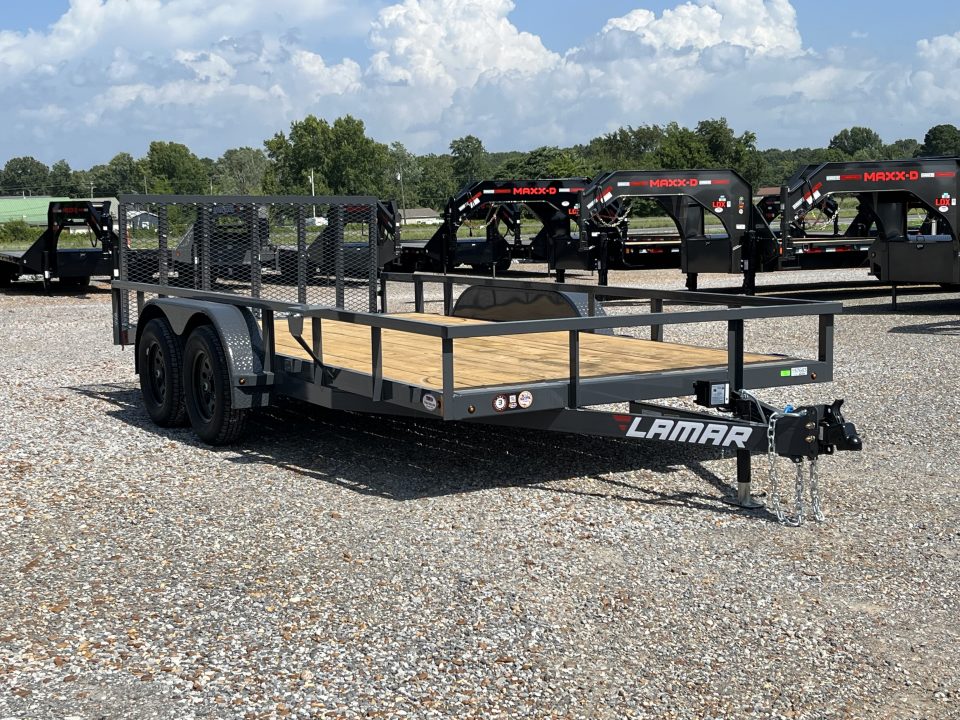 New 2027 Lamar Utility Trailer | 83" x 16' | 7K GVWR