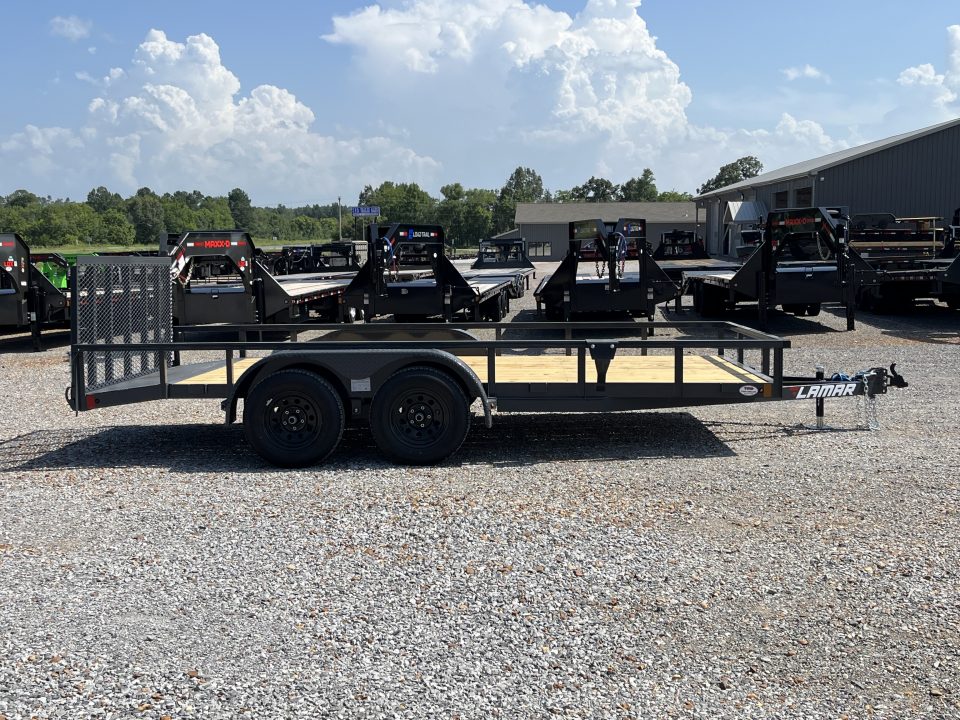 New 2027 Lamar Utility Trailer | 83" x 16' | 7K GVWR