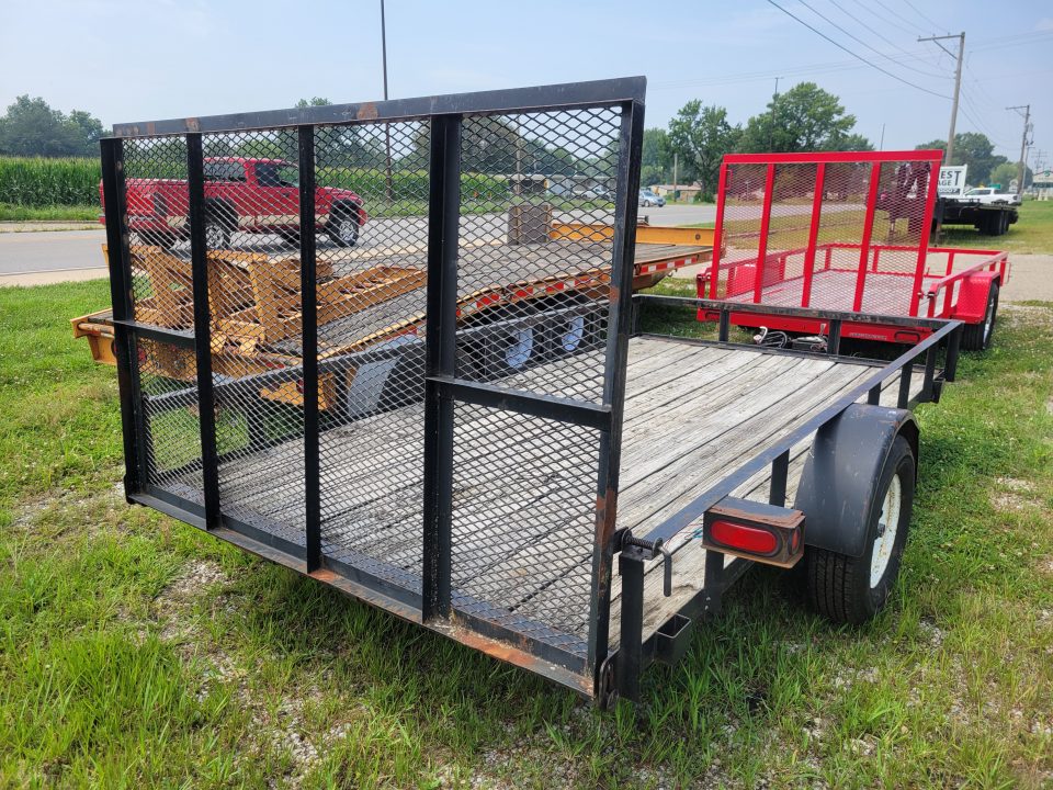 Used 2009 Liberty 7x12 Utility Trailer