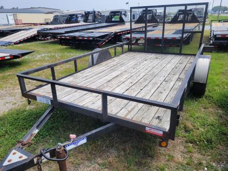 Used 2009 Liberty 7x12 Utility Trailer