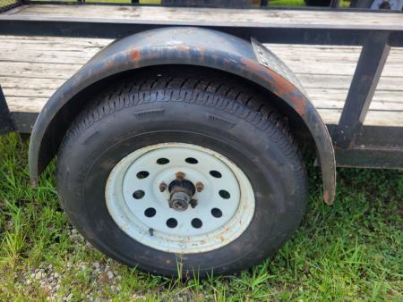 Used 2009 Liberty 7x12 Utility Trailer