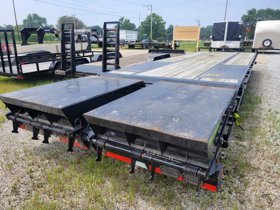 Used 2025 Load Trail 8x25+5 Deckover Equipment Trailer