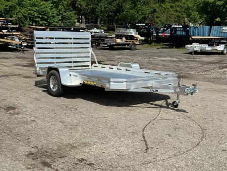 New 2027 Aluma 7712H-S-TG 77  x 12' Aluminum Utility Trailer