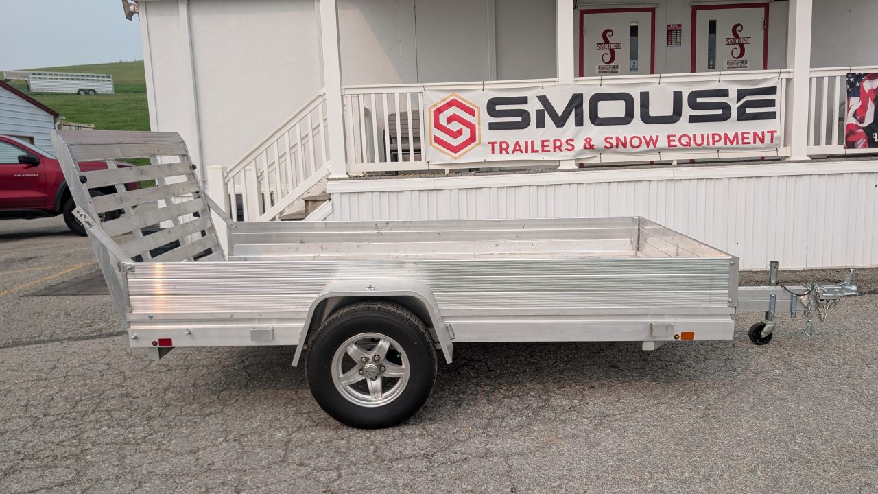 Used 2020 Aluma 5'3" x 10 HD Utility, 20575R14 Aluminum Wheels & Tires