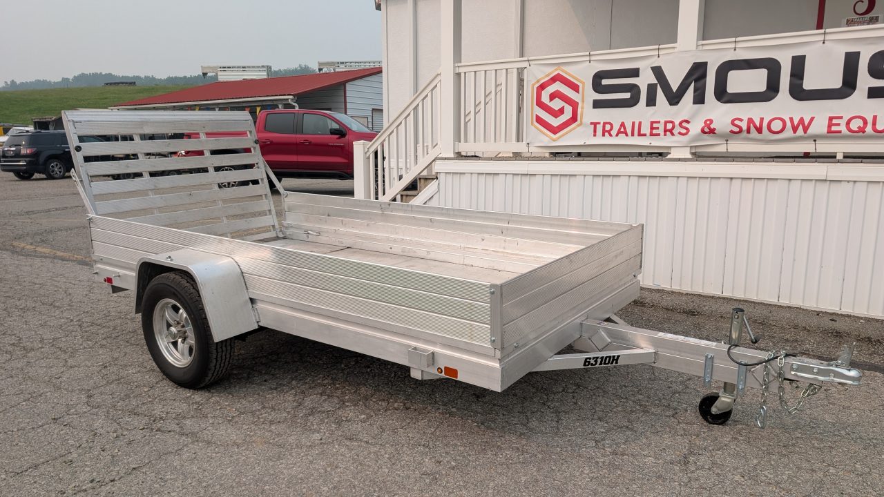 Used 2020 Aluma 5'3" x 10 HD Utility, 20575R14 Aluminum Wheels & Tires