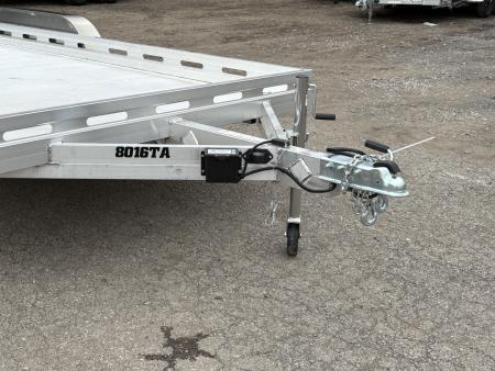 New 2027 Aluma 8016TA-EL-R 81" x 16' Aluminum Car / Racing Trailer
