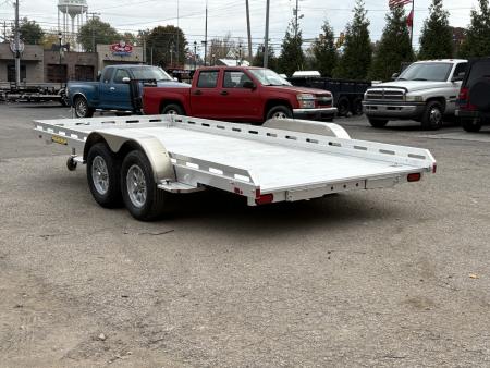 New 2027 Aluma 8016TA-EL-R 81" x 16' Aluminum Car / Racing Trailer