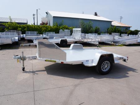 New 2027 Aluma MC210 6'6 x11'6  Motorcycle Trailer