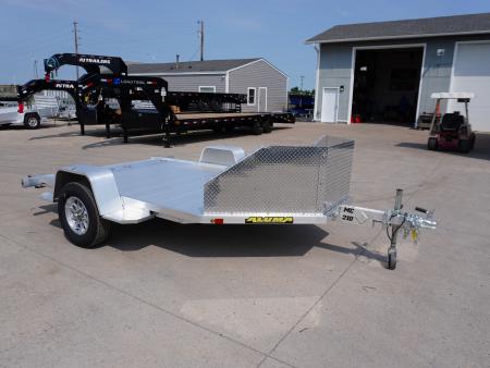 New 2027 Aluma MC210 6'6"x11'6" Motorcycle Trailer