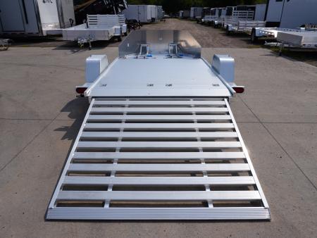 New 2027 Aluma MC210 6'6"x11'6" Motorcycle Trailer