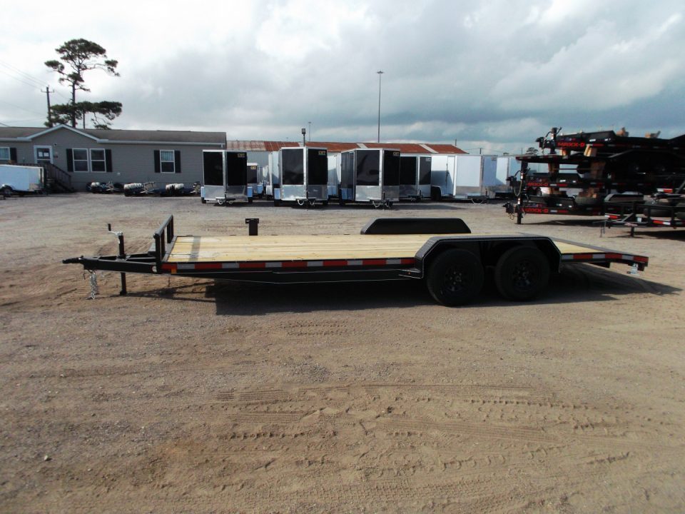 New 2026 J&C Trailers 83x20 7K Car Hauler / Racing Trailer / 2ft