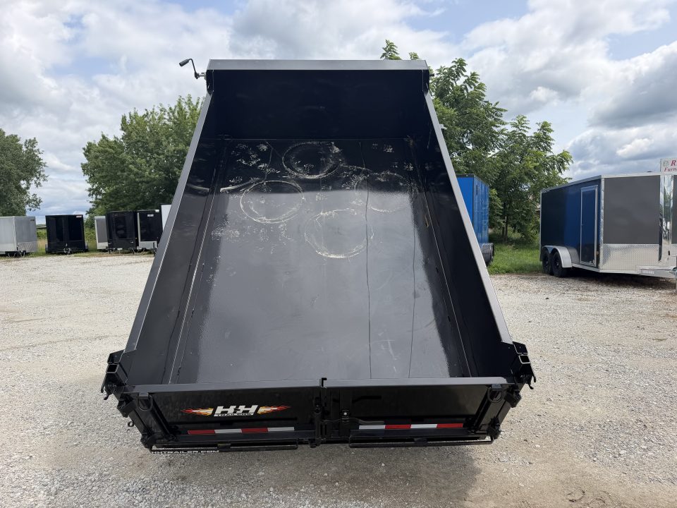 New 2026 H&H Trailers 76x10 Dump Trailer 10K GVWR