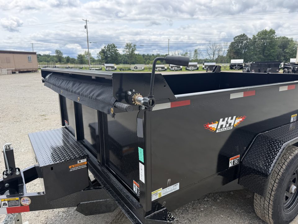 New 2026 H&H Trailers 76x10 Dump Trailer 10K GVWR
