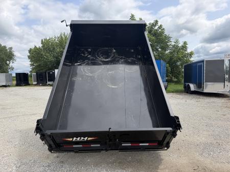 New 2026 H&H Trailers 76x10 Dump Trailer 10K GVWR