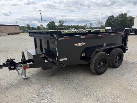 New 2026 H&H Trailers 76x10 Dump Trailer 10K GVWR