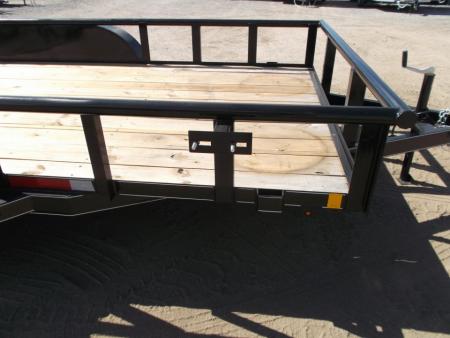 New 2026 J&C Trailers 83x14 Tandem Utility Trailer / Pipetop / 4ft Ramp Gate / Electric Brakes / 2" Bulldog Coupler
