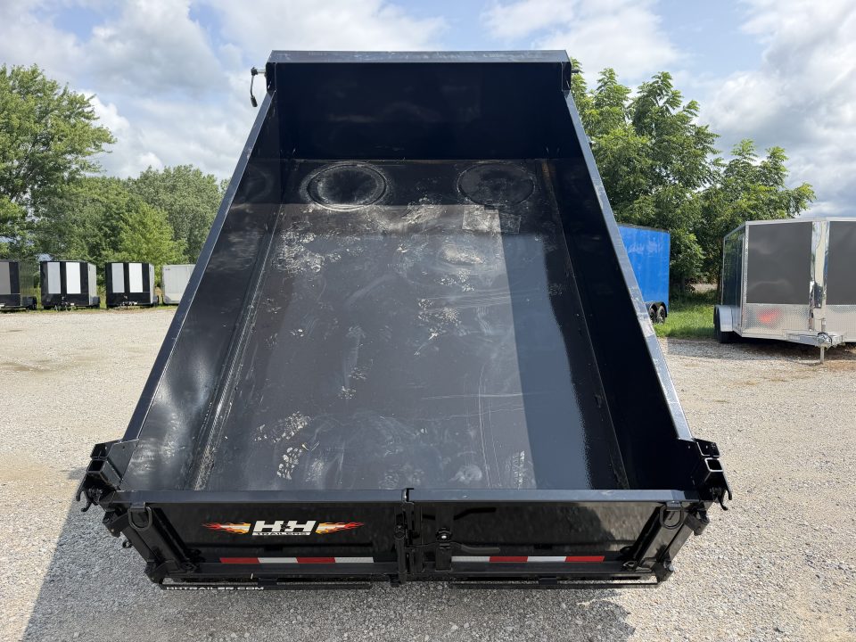 New 2026 H&H Trailers 76x10 Dump Trailer 10K GVWR