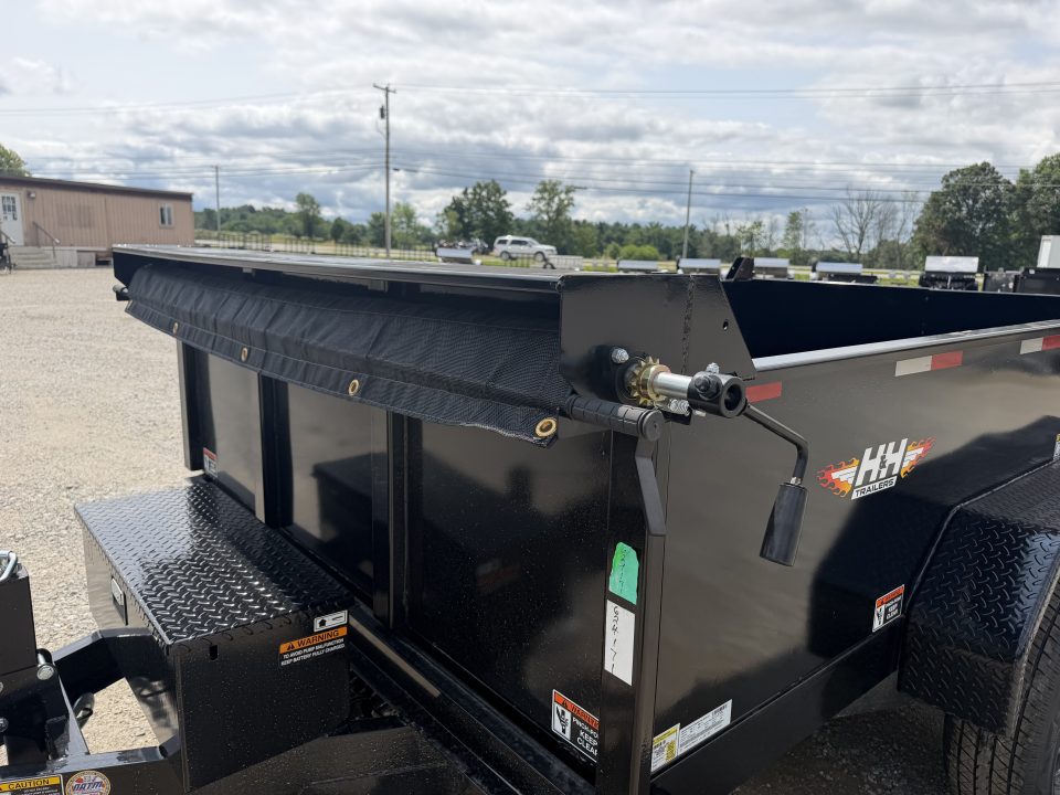 New 2026 H&H Trailers 76x10 Dump Trailer 10K GVWR