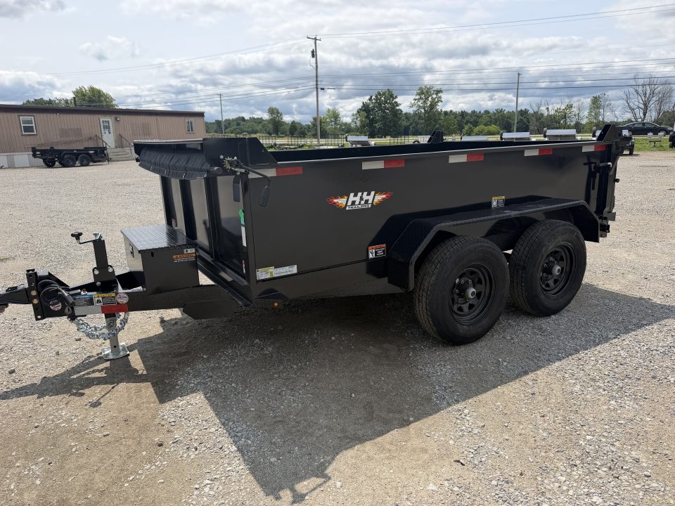 New 2026 H&H Trailers 76x10 Dump Trailer 10K GVWR