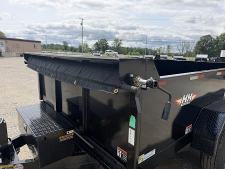 New 2026 H&H Trailers 76x10 Dump Trailer 10K GVWR