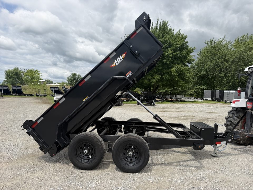 New 2026 H&H Trailers 76x10 Dump Trailer 10K GVWR