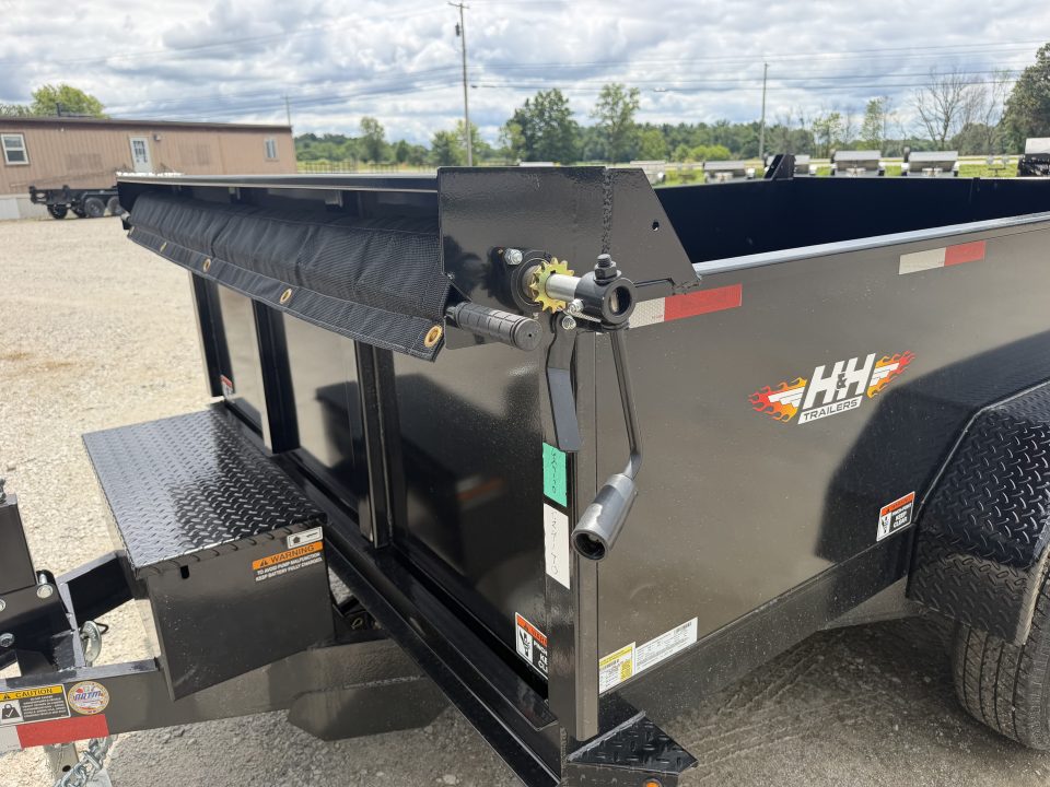 New 2026 H&H Trailers 76x10 Dump Trailer 10K GVWR