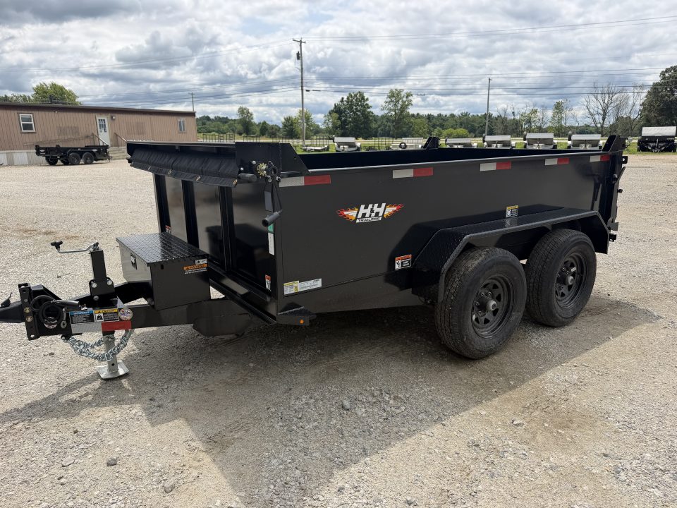 New 2026 H&H Trailers 76x10 Dump Trailer 10K GVWR