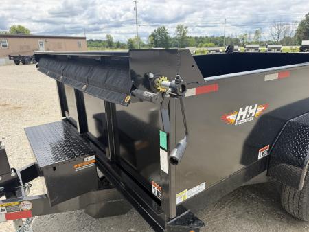 New 2026 H&H Trailers 76x10 Dump Trailer 10K GVWR