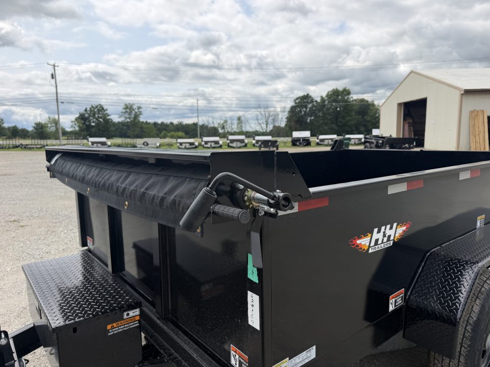 New 2026 H&H Trailers 76x10 Dump Trailer 10K GVWR